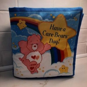 CARE BEARS 2004 CLOTH STORY BOOK!